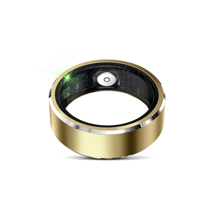 AuraLink Smart Ring – Sleek Health & Notification Wearable