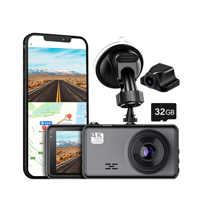 Auralink 4K Full HD Smart Dash Cam