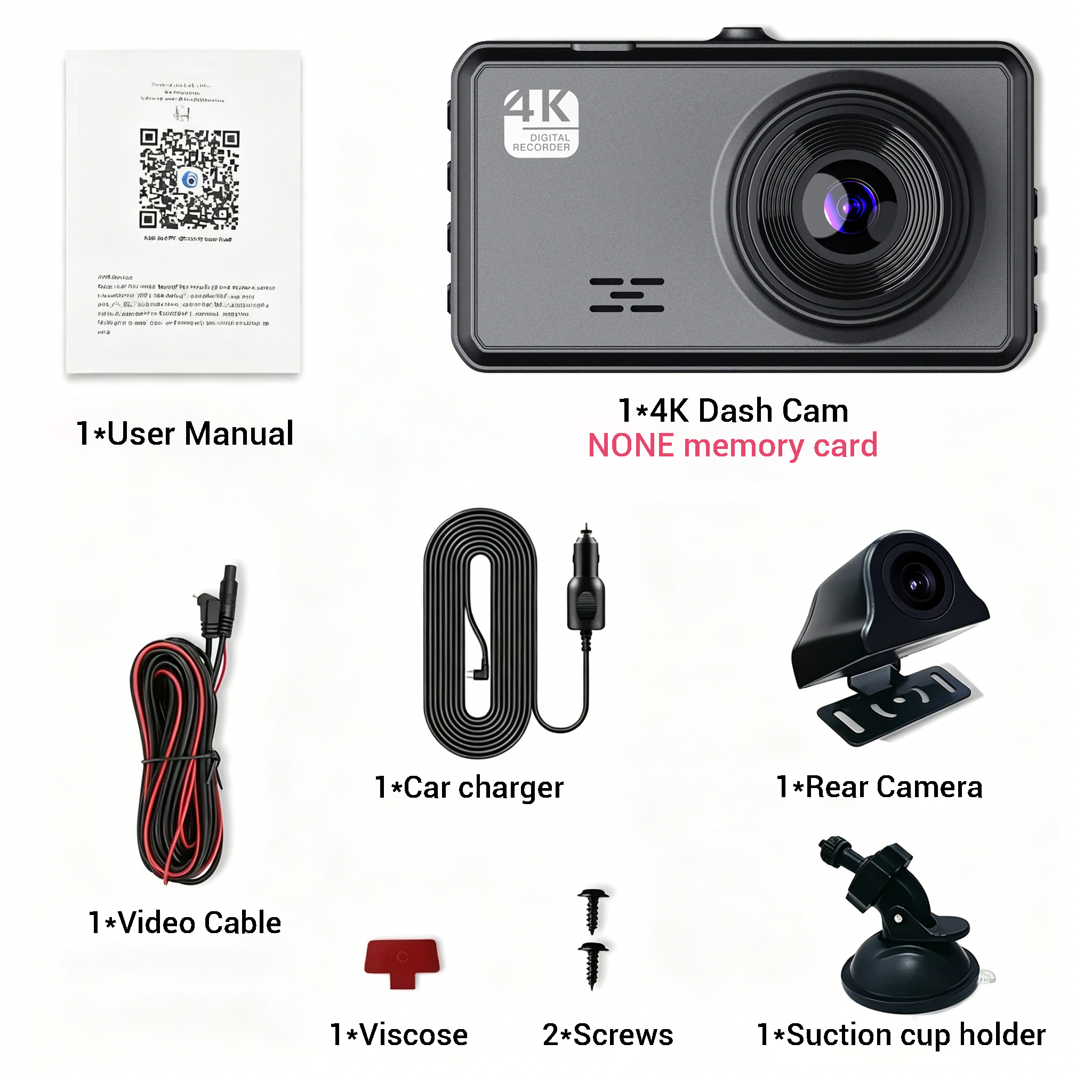 Auralink 4K Full HD Smart Dash Cam