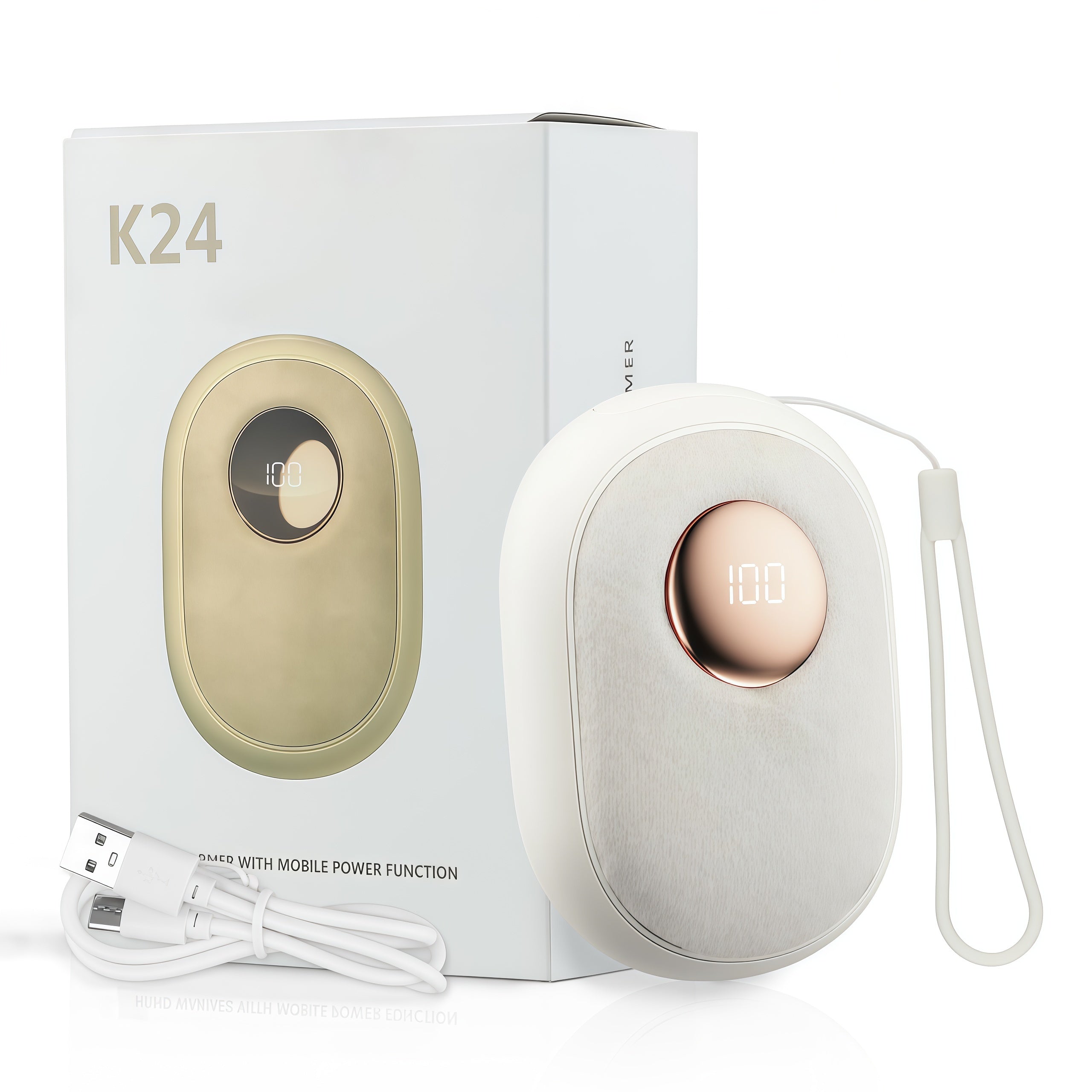 AuraLink Hand Warmer Rechargeable