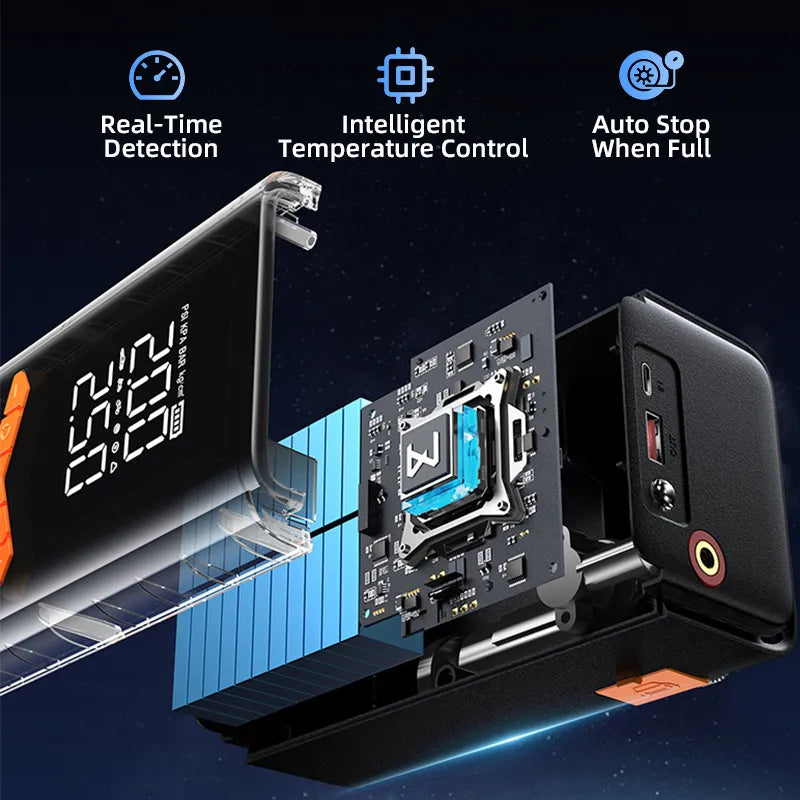 AuraLink 2 in 1 Tyre Inflator & Jump Starter