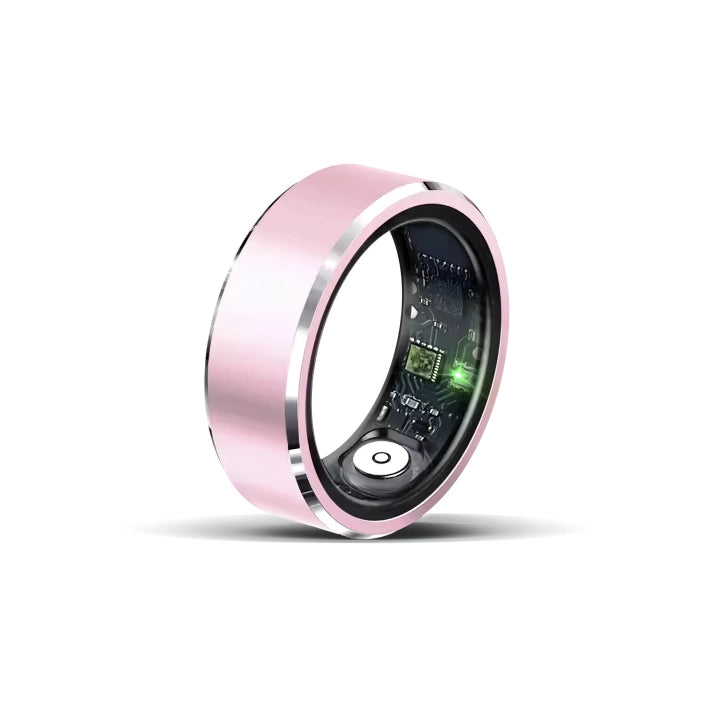 AuraLink Smart Ring – Sleek Health & Notification Wearable