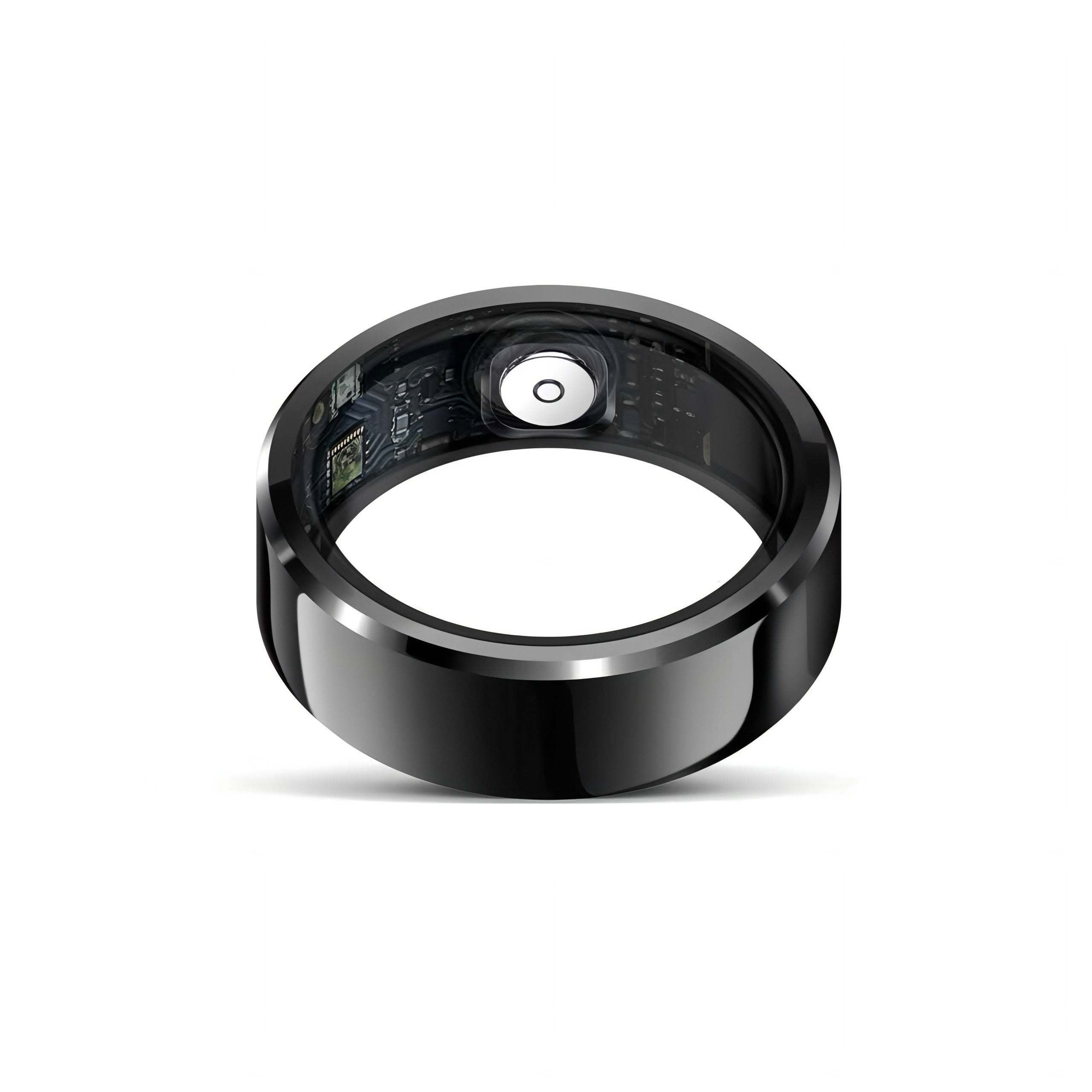AuraLink Smart Ring – Sleek Health & Notification Wearable